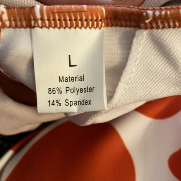 selink swimsuit orange size L - Picture 7 of 7